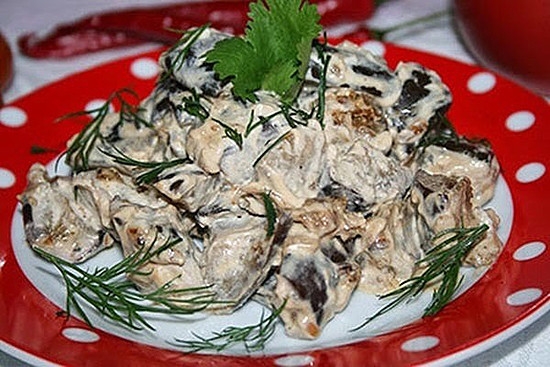 Баклажаны в сметане - вкусно. Баклажаны в сметане - вкусно.