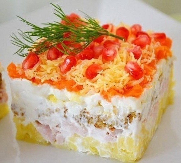 Салат "Осень ".