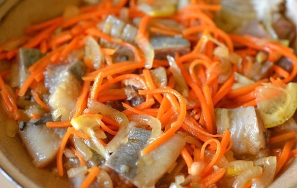 Сельдь по корейски