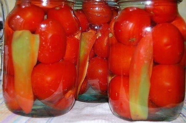 Помидоры маринованные сладкие
