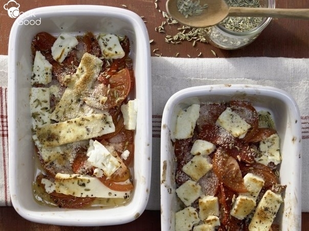 Греческий рецепт запеченного сыра фета