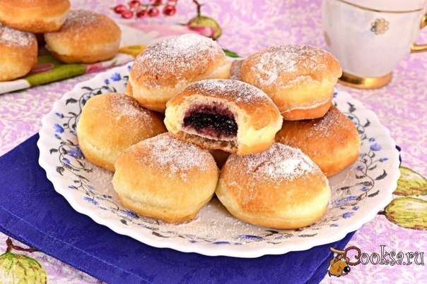 ПОНЧИКИ С НЕРЕАЛЬНО ВКУСНОЙ НАЧИНКОЙ