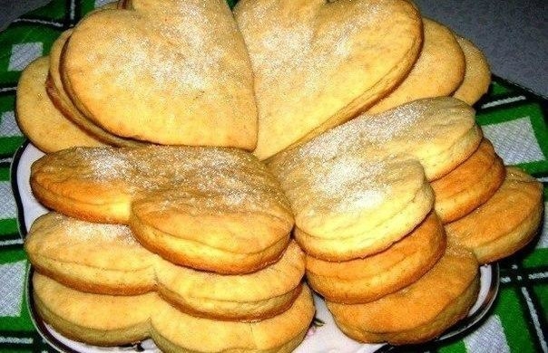 Коржики сметанные " Сердечные" Коржики сметанные " Сердечные"