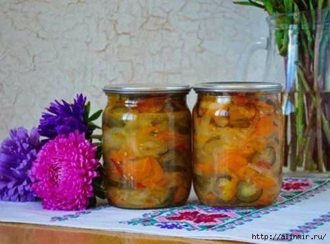 Зимний салат "Московский"