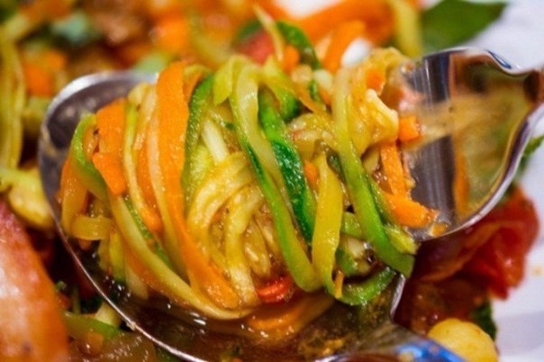 Кабачки по-корейски быстрого приготовления