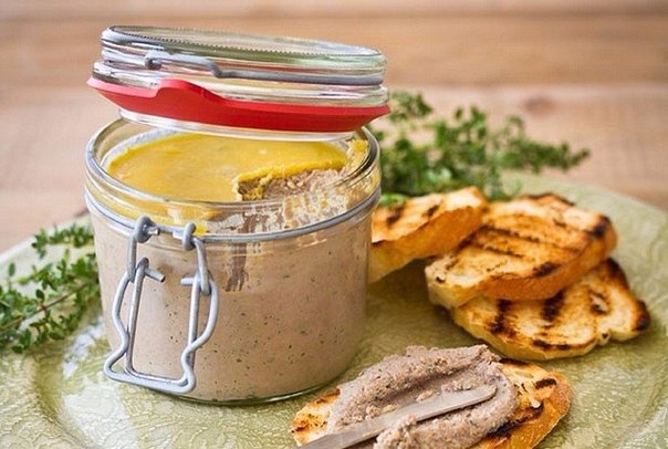 Домашний паштет из куриной печени Домашний паштет из куриной печени