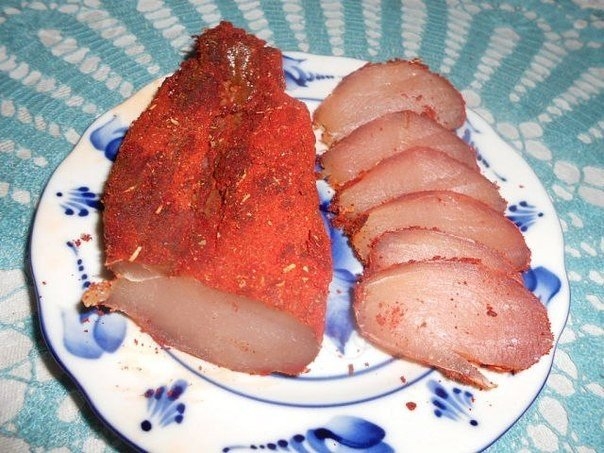 "Бастурма" из куриной грудки