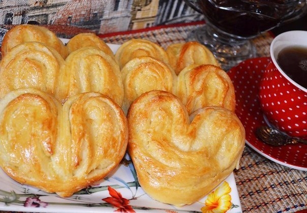 Творожные плюшки.