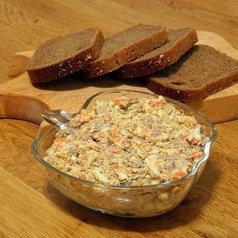 Салат с морковью и печенью Салат с морковью и печенью