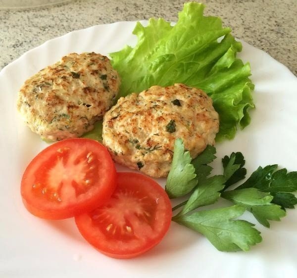 Куриные котлеты с кабачком и творогом!