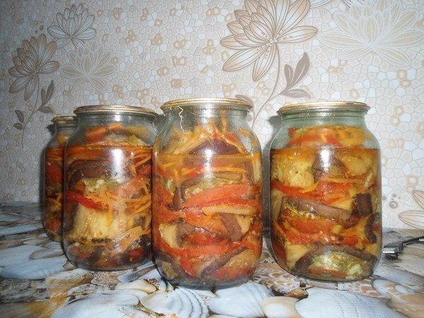 Баклажаны - бантики