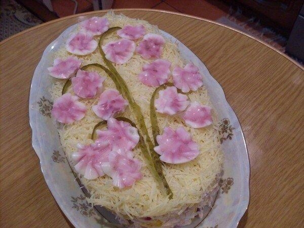САЛАТ "ВЕТКА САКУРЫ"