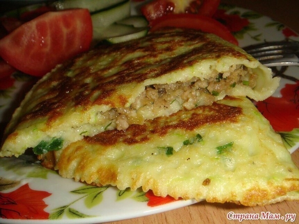 Кабачковые чебуреки