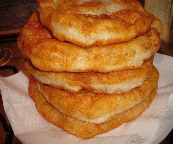 Лепешки на кефире с начинкой