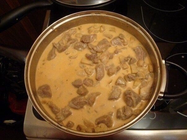 НЕЖНОЕ МЯСО В СЫРНОМ СОУСЕ! НЕЖНОЕ МЯСО В СЫРНОМ СОУСЕ!