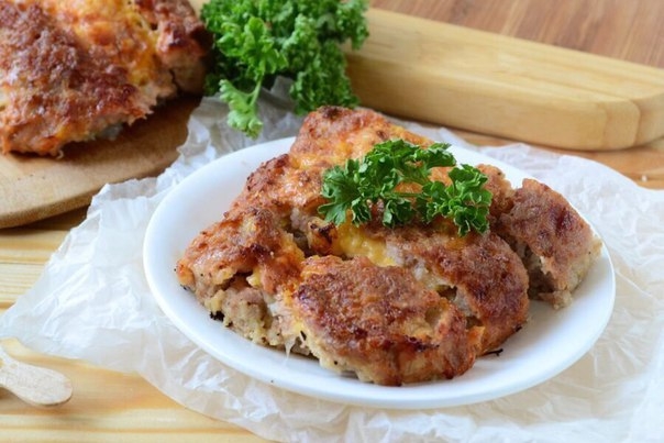 Сытные фрикаделины с начинкой Сытные фрикаделины с начинкой