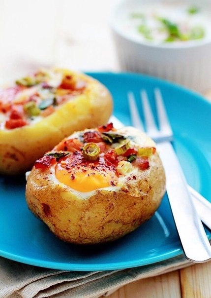 Аппетитная картошка с начинкой