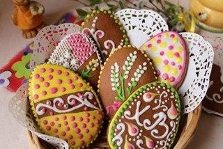 ПАСХАЛЬНЫЕ ПРЯНИЧКИ. ПАСХАЛЬНЫЕ ПРЯНИЧКИ.