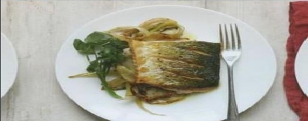 ФОРЕЛЬ С ФЕНХЕЛЕМ И ВОДЯНЫМ КРЕССОМ