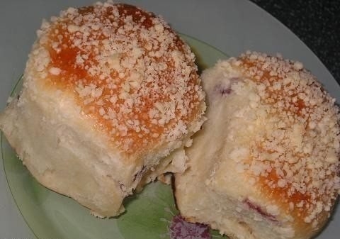БУЛОЧКИ С НАЧИНКОЙ И С ПОСЫПКОЙ