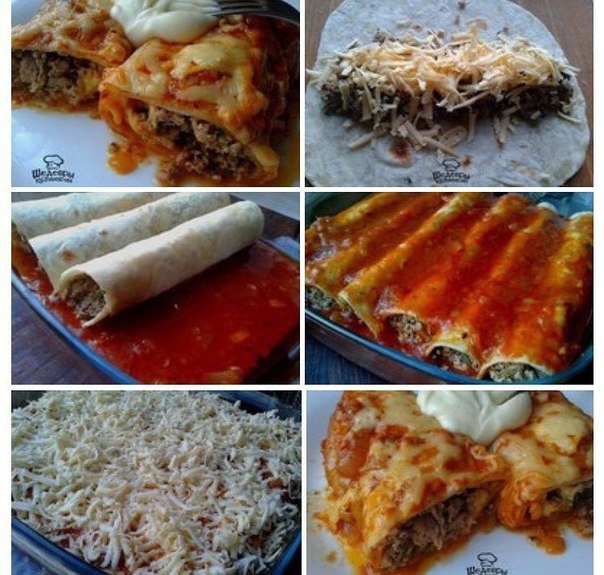 ЭНЧИЛАДАС - ПРОСТО И ВКУСНО