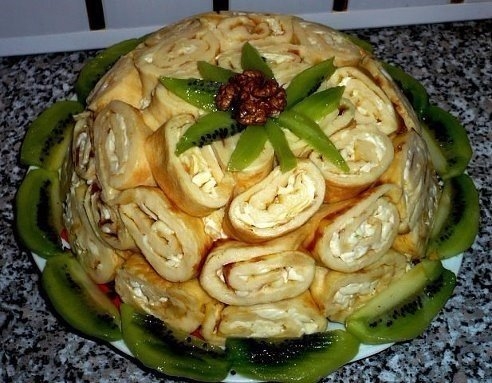 Салат "Шарлотка".