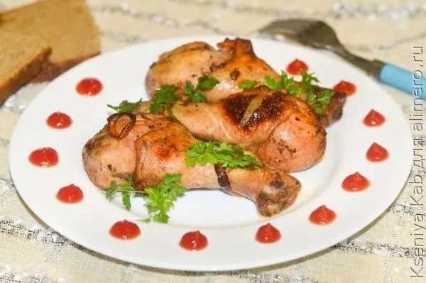 Куриные ножки в мультиварке.