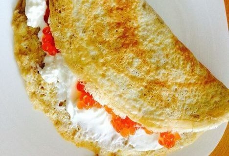 Овсяно-блин с начинкой. Овсяно-блин с начинкой.