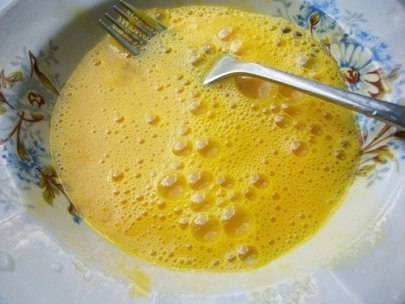 Омлет с сыром. Омлет с сыром.