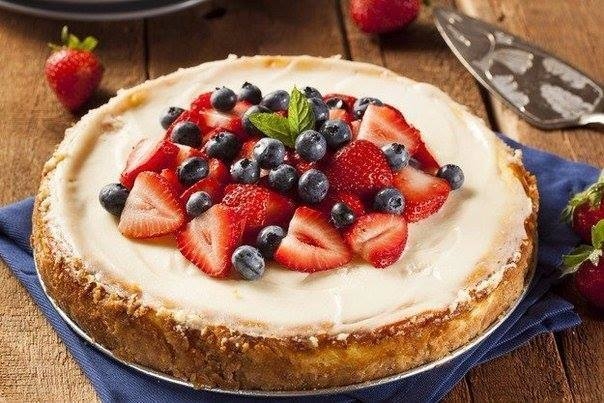 Лимонный чизкейк с медом