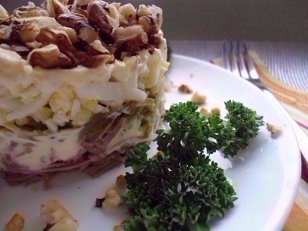 Очень вкусный салат "Принц"