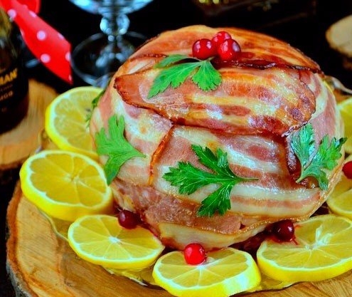 Мясная «бомба» с беконом Мясная «бомба» с беконом