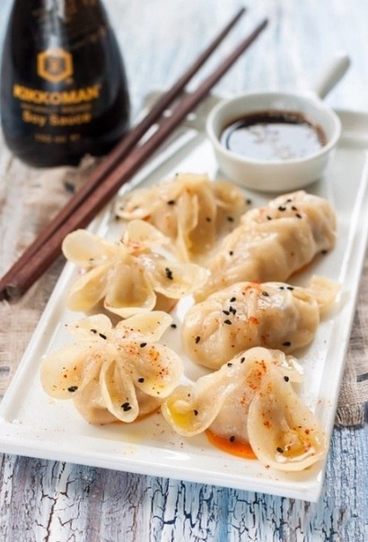 Китайские паровые пельмени