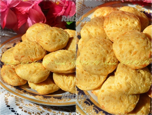 Сырное печенье на кефире