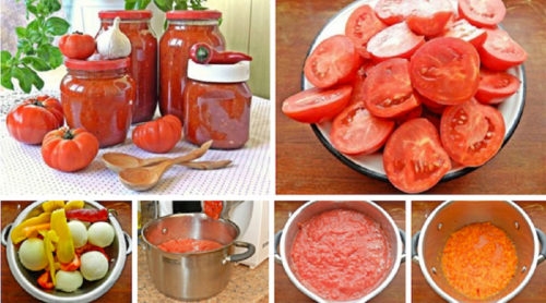 Соус из помидоров и перца на зиму! Вкус просто обалденный!