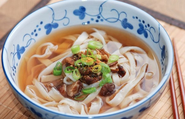 Тэути Удон/Лапша Удон домашнего приготовления (Teuchi Udon/Homemade Udon/手打ちうどん)