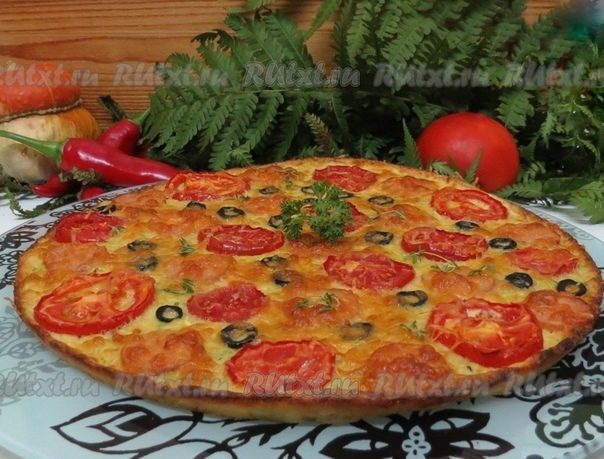 Кабачковая пицца в духовке Кабачковая пицца в духовке
