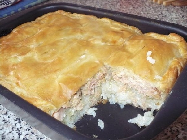 РЫБНЫЙ ПИРОГ - ВКУСНОТИЩЕ! РЫБНЫЙ ПИРОГ - ВКУСНОТИЩЕ!
