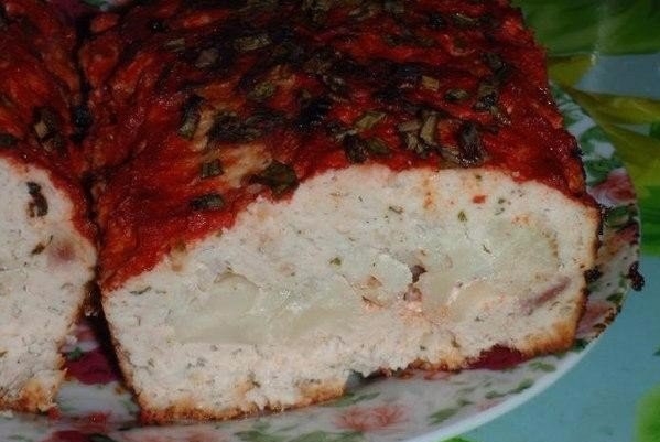Индейка с цветной капустой Индейка с цветной капустой