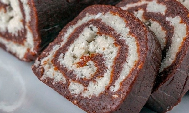 Вкуснейшая шоколадная колбаса "Баунти" без выпечки Вкуснейшая шоколадная колбаса "Баунти" без выпечки