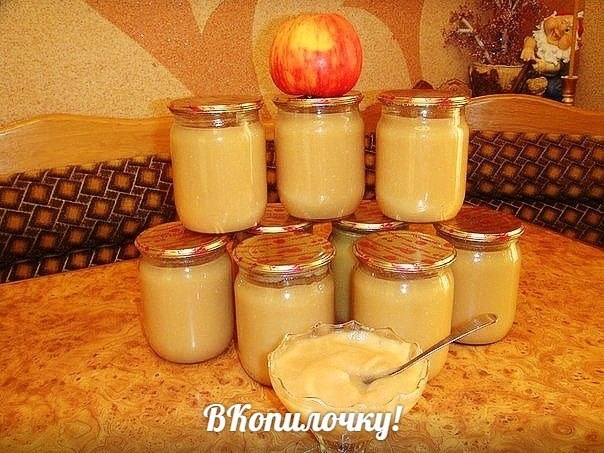 Пюре "НЕЖЕНКА". Детки в восторге! 5 кг. яблок 1 банка сгущенного молока 0.5 стакана сахара 1 стакан Пюре "НЕЖЕНКА". Детки в восторге! 5 кг. яблок 1 банка сгущенного молока 0.5 стакана сахара 1 стакан