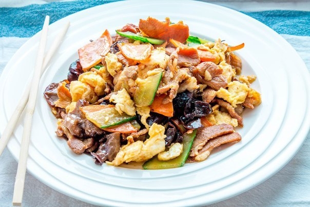 МуШуРоу, 木须肉, Шандунская кухня