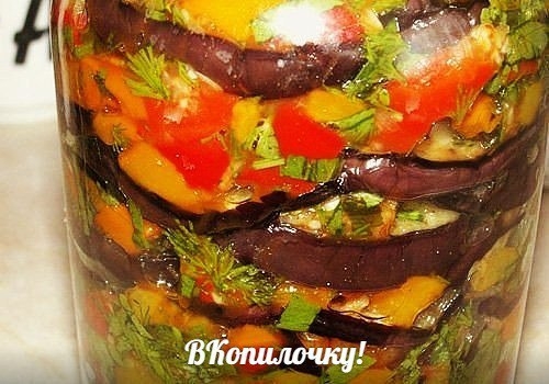 Вкуснейшие баклажаны на зиму "10 на 10".