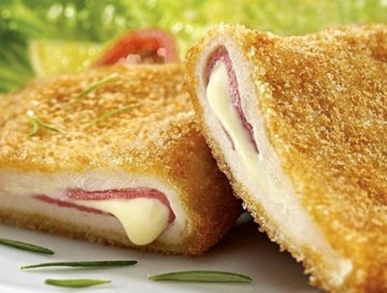 Кордон блю с куриным филе Кордон блю с куриным филе