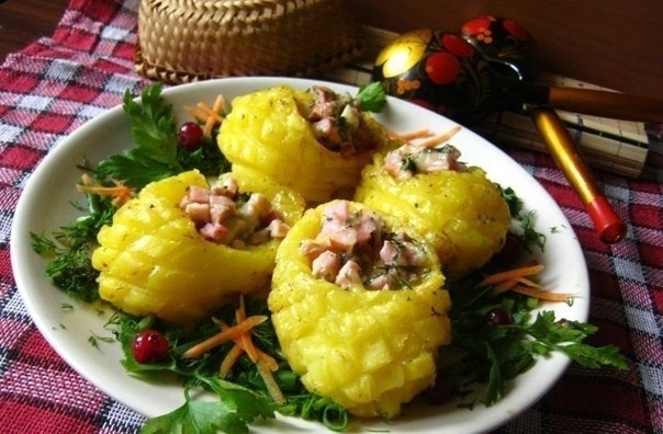 Горячая закуска "Лапти"