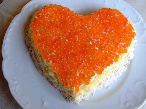 Салат &laquo;Сердце&raquo;
