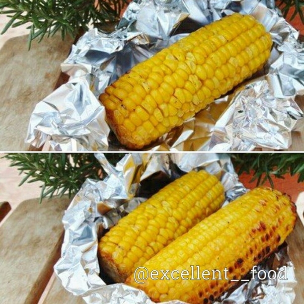 Кукуруза с лимоном и чесноком Кукуруза с лимоном и чесноком