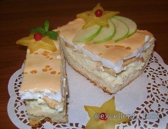 КОРОЛЕВСКИЙ ПИРОГ (с яблоками и творогом) КОРОЛЕВСКИЙ ПИРОГ (с яблоками и творогом)