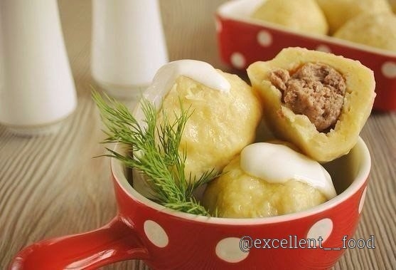 Клецки с мясом — очень просто и вкусно Клецки с мясом — очень просто и вкусно