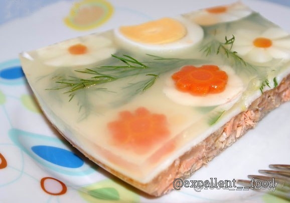 ЗАЛИВНОЕ ИЗ КРАСНОЙ РЫБЫ
